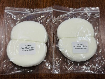 PVA Mesh 37mm Wide Refill 50 Meters Fast Melt Pva Mesh