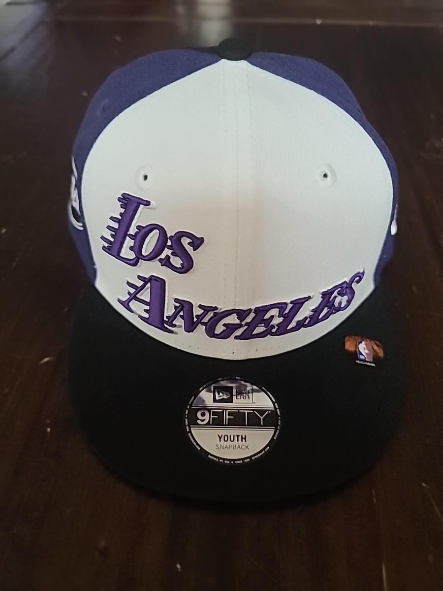 new Era los Angeles lakers hat cap 9/fifty Purple City Youth