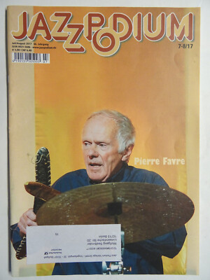 Jazz Podium Magazin July/August 2017 Nils Landgren Jörg Schippa Pierre Favre 