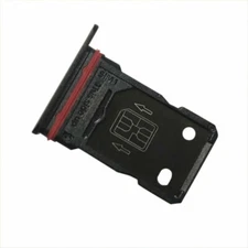 New For Oneplus 8 Dual SIM Card Tray Holder Card Slot Drawer Green / Black FTS