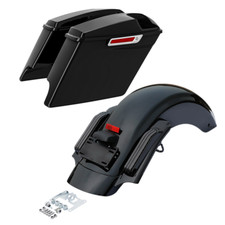 Alforja 5x7"" Altavoz Parrilla Trasera LED Guardabarros Para Harley CVO Road Glide 14-23 23
