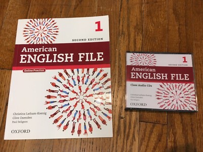 American English File Second Edition Textbook and Class Audio CDs