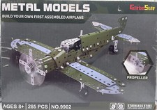 Metal Models Garbo Star 9902 - 258 Pieces Kit - Ages 8 . NEW FREE SHIPPING