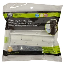 (2 PACK) Barrette Outdoor Living 73025670 Heavy-Duty Gate Butterfly Hinge