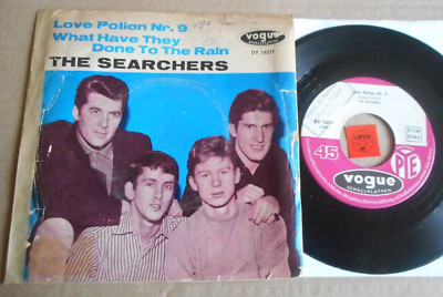 THE SEARCHERS - LOVE POTION NR.9 - WHAT HAVE THEY DONE TO THE RAIN - POP POPCORN
