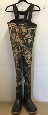 Cabelas Camo Neoprene Insulated Chest Waders Advantage Max