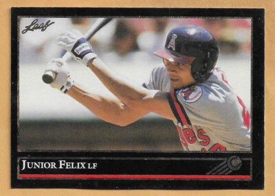 JUNIOR FELIX ANGELS #118 no dot inc - LEAF BLACK GOLD EDITION NM-MT 1992