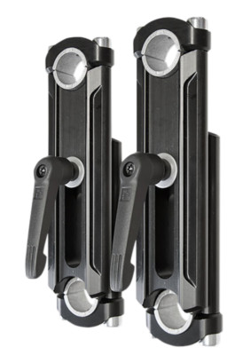 Rox Speed FX - 1R-HA68SEK - Elite Height-Adjustable Snowmobile Handlebar Riser,