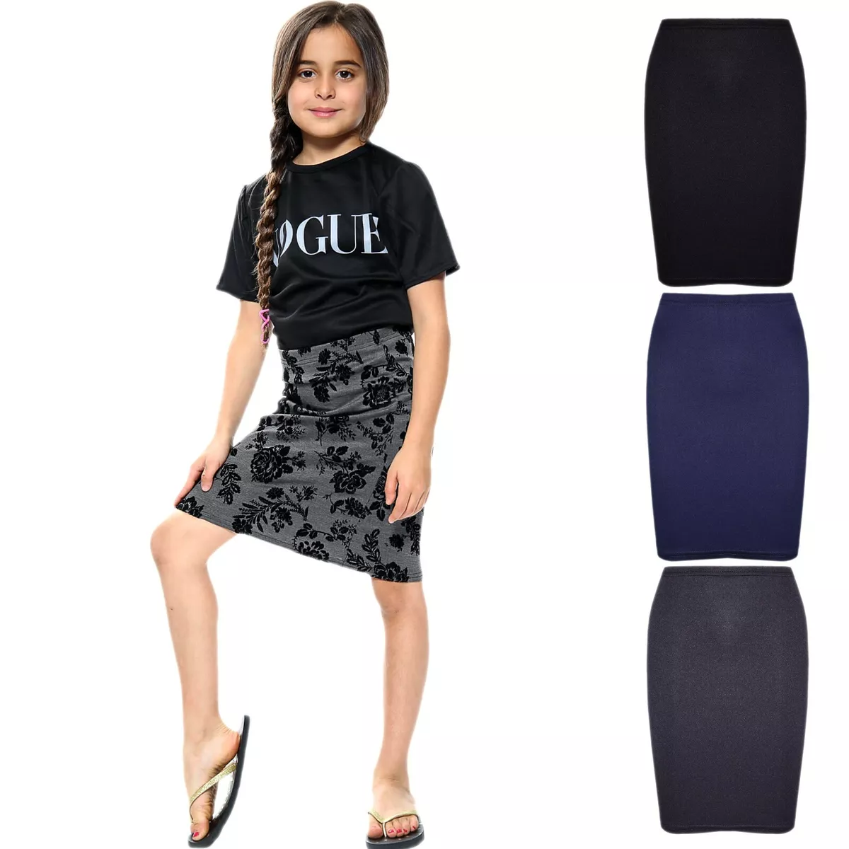Knee length cheap dance skirts