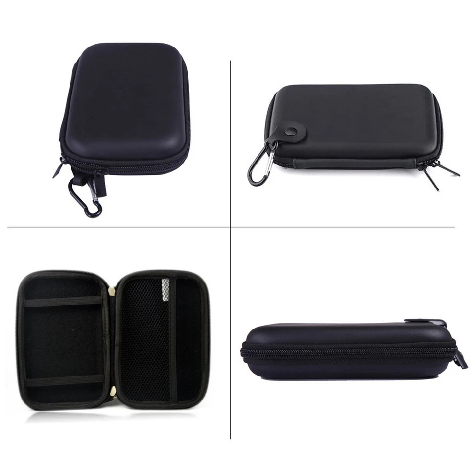 5.2in GPS Carrying Case Portable Hard Shell Protective Pouch Zipper Storage Bag - Image 2 of 4