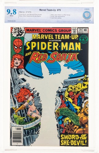 Marvel Team-Up #79 CBCS 9.8 (Spider-Man and Red Sonja) Marvel Comics 1979 🔥cgc