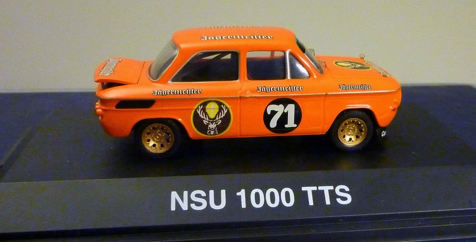 NSU 1000 TTS - "Jagermeister" - Schuco - 1:43 - Immagine 3 di 4