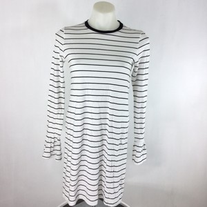 urban outfitters blue and white striped dress