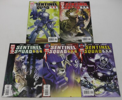Sentinal Squad One Sentinel Squad ONE #1-5 VF complete series - John Layman - X-Men Marvel ...