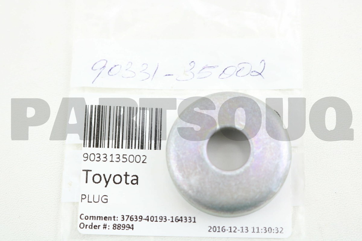 。 9033135002 Genuine Toyota PLUG, TIGHT, NO.1(FOR CYLINDER