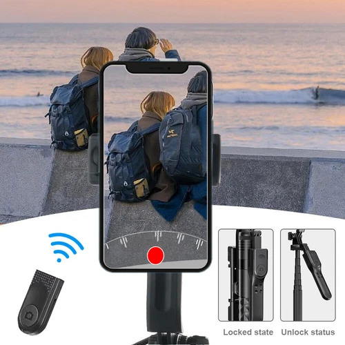 68 inch professional phone stand + camera tripod remote control selfie stick - Picture 7 of 10
