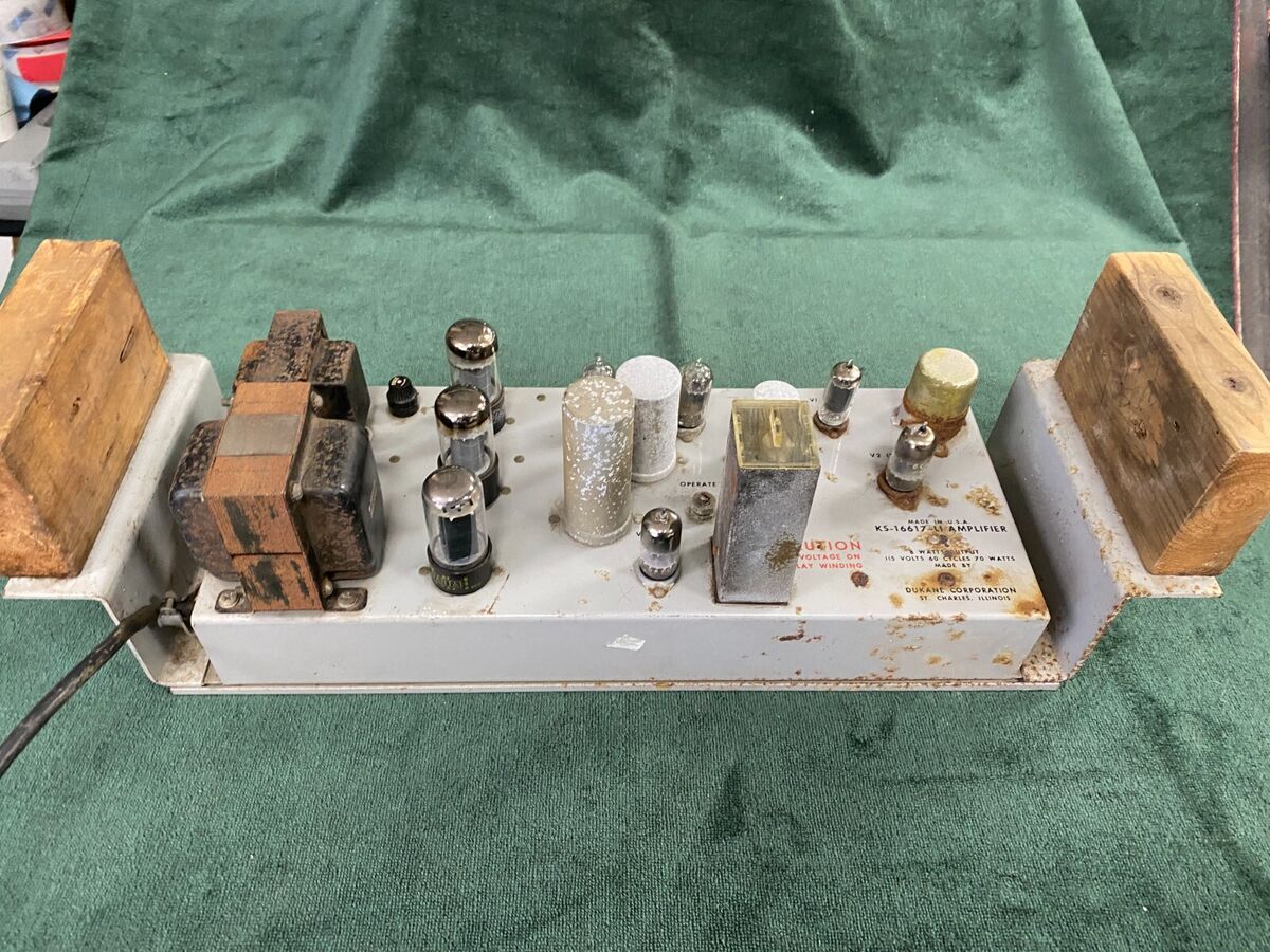 Western Electric KS-16617-L1 6V6 Tube Amplifier Made by Western Electric KS-16617-L1 6V6 Tube Amplifier Made by