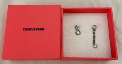 MONSTAX モネク TWOTUCKGOM べべゴム ウォノ MONSTA X Wonho Twotuckgom Bebegom Official Earrings / Collar