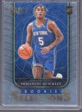Immanuel Quickley 2020-21 Panini Select Basketball Rookie Selections