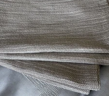 Hotel Collection Euro Pillow Shams Covers  Set of 2 25x25  Gray Gold