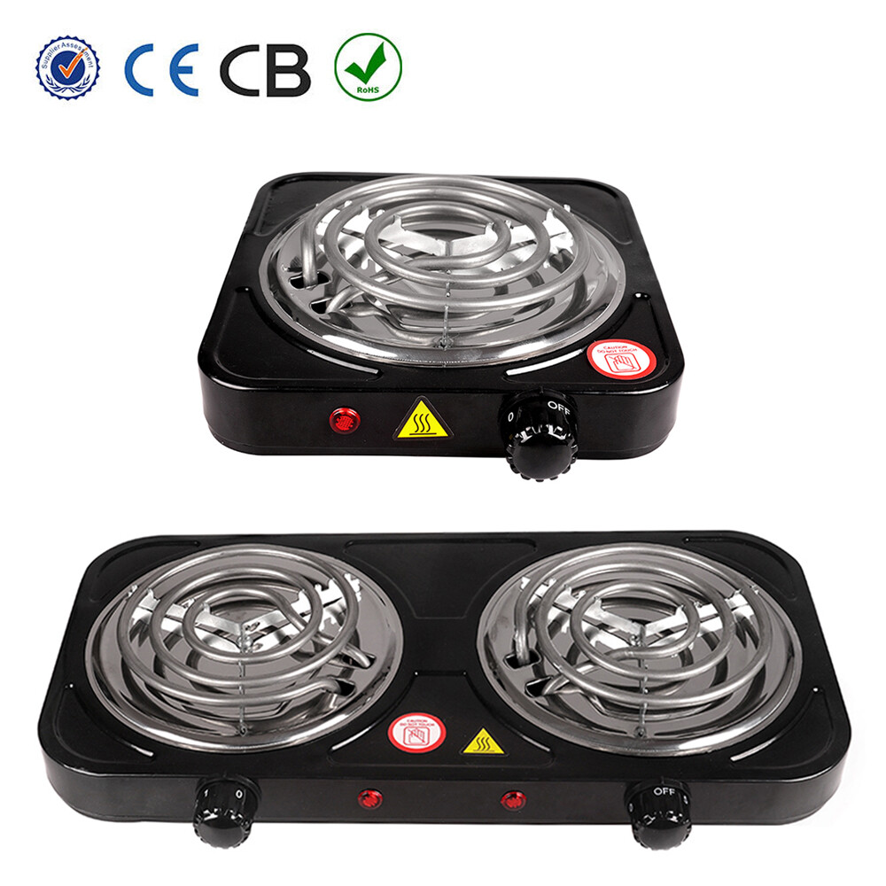 Portable Electric Single/Double Burner Countertop Hot Plate Stove Cooker  110V | eBay