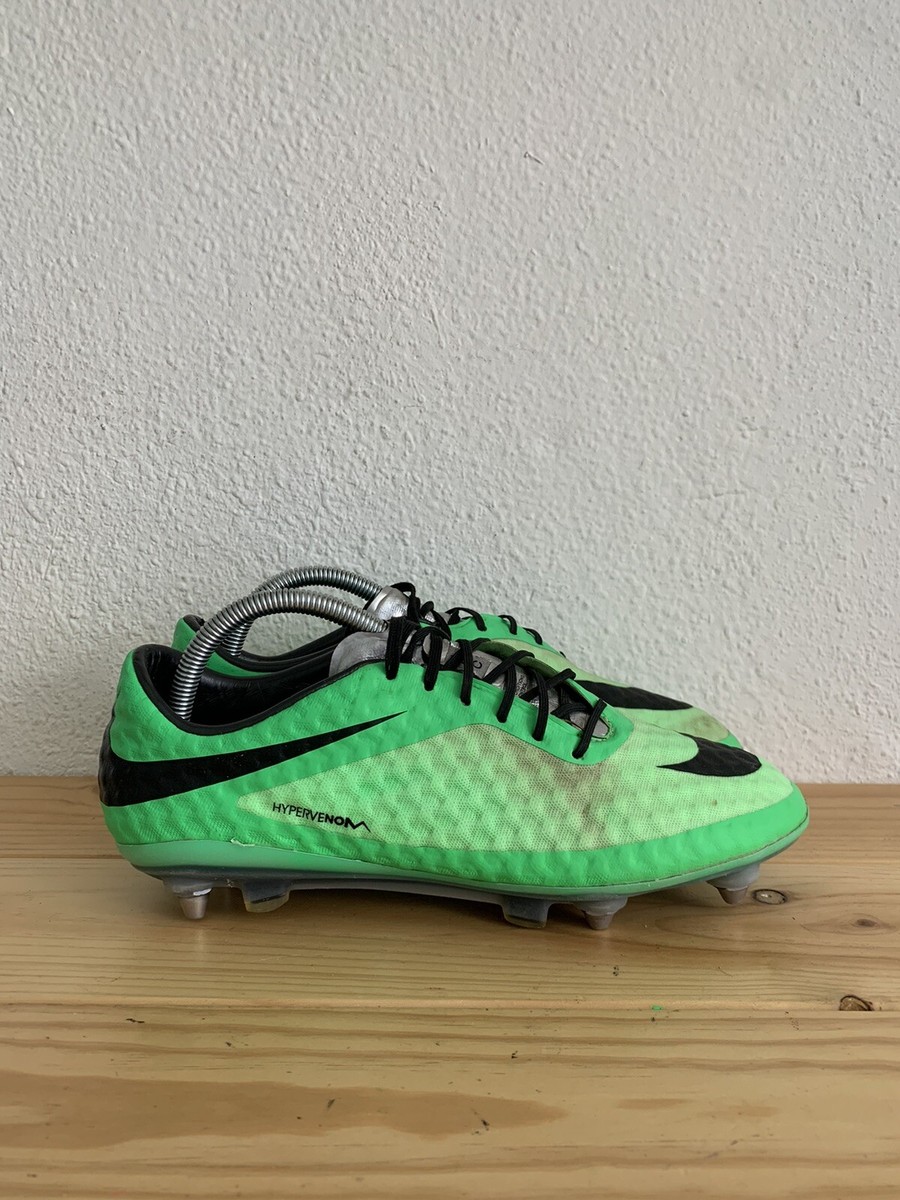 Nike Hypervenom Phantom 1 SG PRO RARE US 8.5 Green Soccer Nike Hypervenom Phantom 1 SG PRO RARE US 8.5 Green Soccer