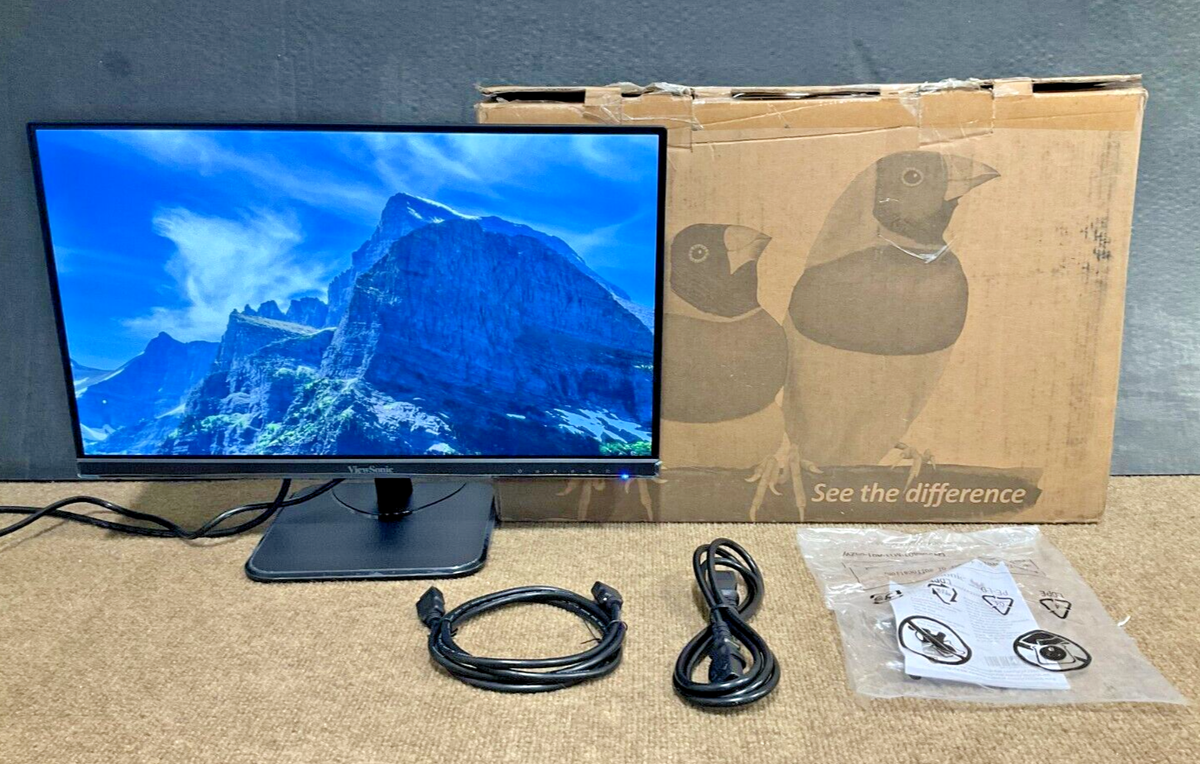 美品　ViewSonic VA2256-MH パソコン モニター 21.5インチ Amazon.co.jp: ViewSonic VA2256-MH 21.5インチ 対応 ブルー