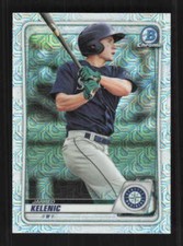 Jarred Kelenic 2020 Bowman Base Chrome Prospects Mojo Refractor #BCP-94