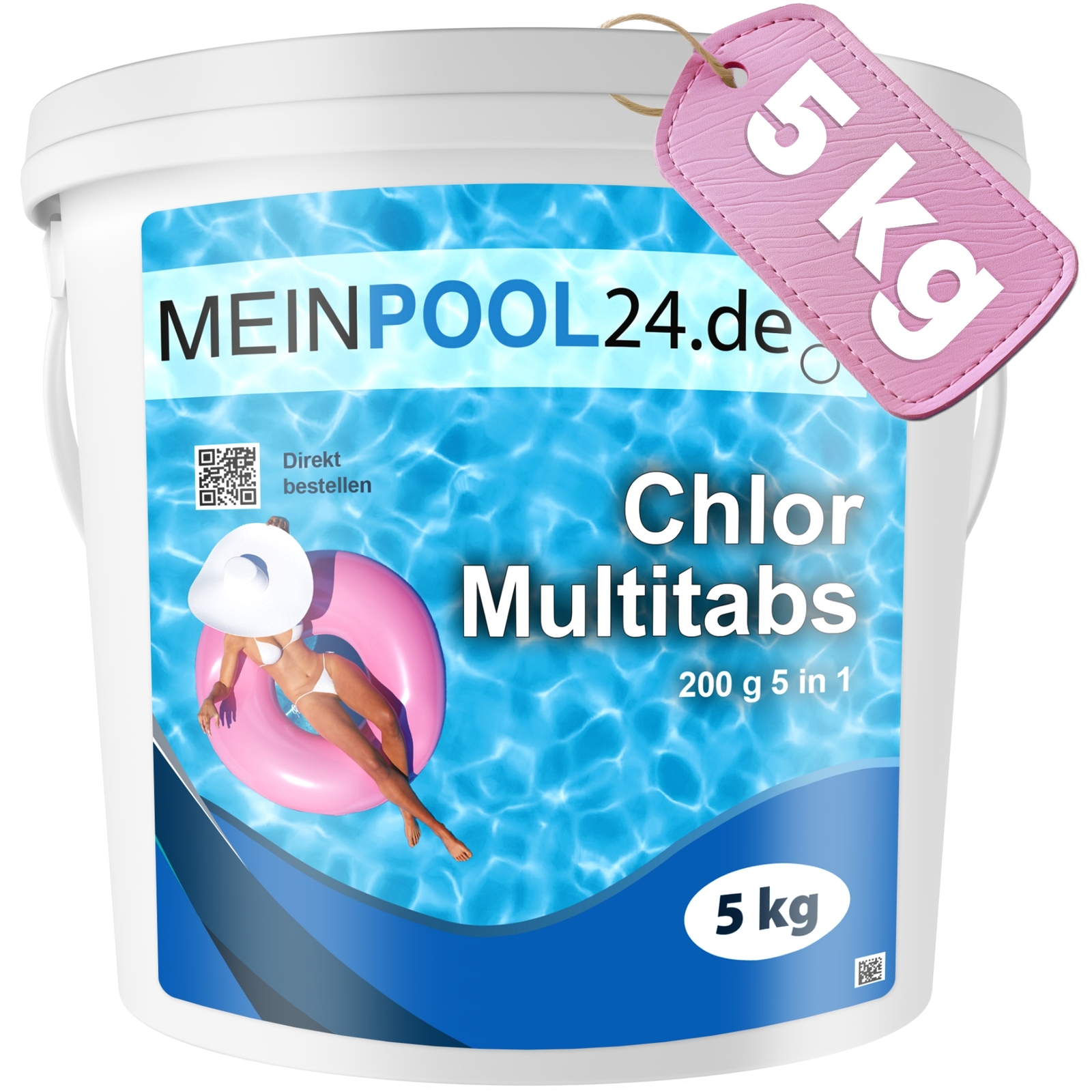 Produktbild von Chlortabletten Multifunktion Quattro Tabs 3in1 Für Pool Pflege Für