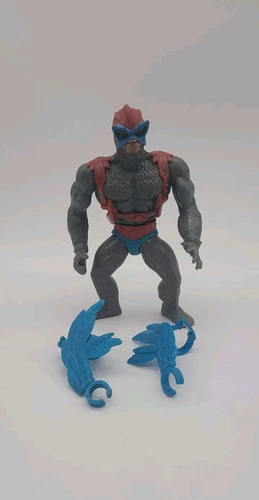 Vintage He-Man Motu Stratos Blue Wings 1981 Twain Complete