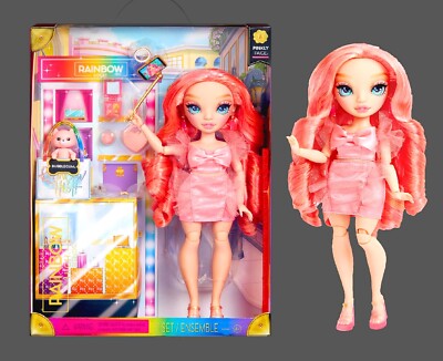 Rainbow High Pinkly Paige New Friends Fashion Doll Puppe pink NEU/OVP