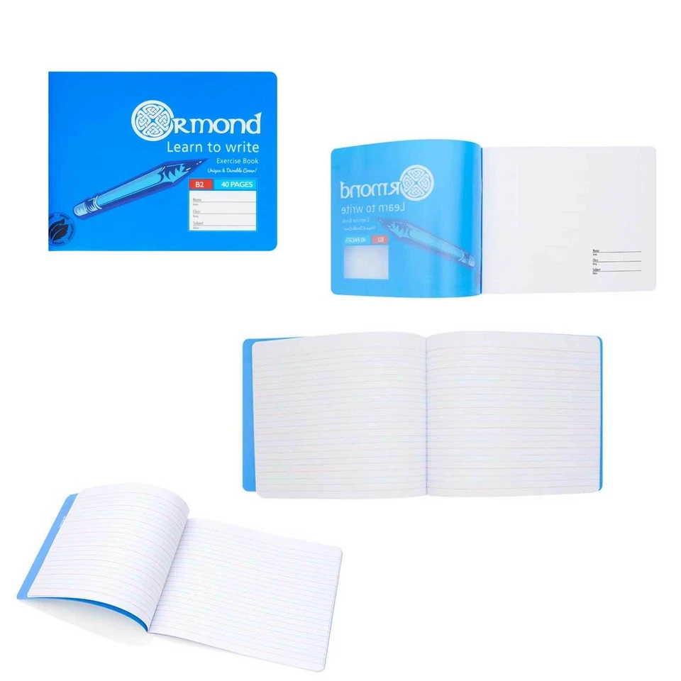 Exercise Book English Handwriting Learn To Write Workbook School Homework B4/ B2 - Image 3 of 4