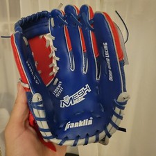 Franklin Baseball Kids Mesh Tek Glove 22866 9.5" Youth Mitt - Right Hand Throw