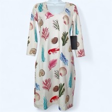 Tuckernuck Bahama Botanical Mara Mini Dress Nautical Beachy Coastal Size Small