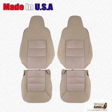 2003 - 2006 Ford Expedition XLT - Driver & Passenger Bottom-Top Cloth Cover Tan