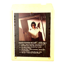 Inside Ronnie Milsap 8-Track Tape AHS1-4311 RCA 1982 Untested