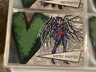 2012 Marvel Beginnings Series 3 Die-Cut Villians V27 Mr Sinister VHTF  *