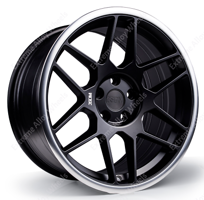 Jantes Alliage 18" Cruize Lame Noir Verni - Pour Opel Vivaro Mk2 / Renault Trafic 2014 - 5x114
