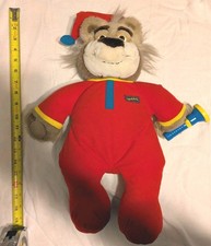 1997 Rare Bedtime Bubba Vintage Tyco Industries Plush Talks Light Works 17" Ret.