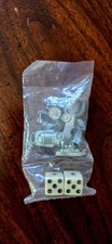 Vintage Monopoly Game Pieces And Dice Sealed New  