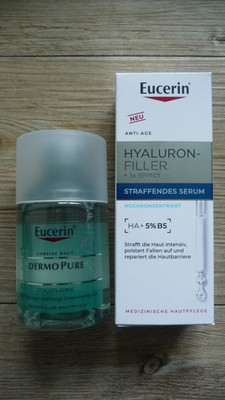 Eucerin  Anti-Age Hyaluron-Filler+3xEFFECT  Straffendes Serum 30 ml + Tonic  NEU