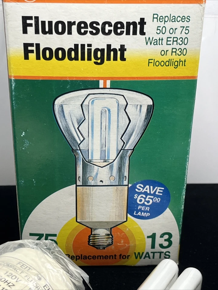 ⚡️1⚡️ Feit Electric PLD13ER30 Replaces Up To 50-75 WATT ER30 Floodlight Vintage - Image 2 of 4