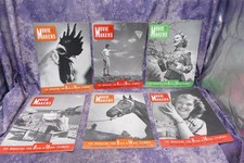 Lot of 6 1951 Movies Makers Magazine The Magazine for 8mm  16mm Filmers