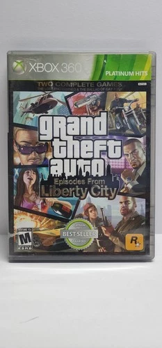 Rockstar Games Grand Theft Auto Episodes From Liberty City Xbox 360 Complete CIB