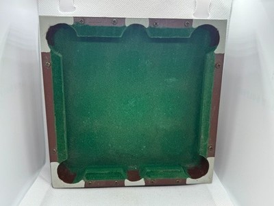 Min Pool Table Server Tray and 8 Pool Ball Shot Glasses 