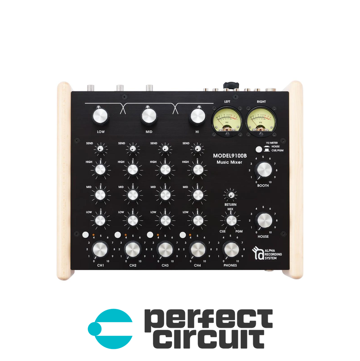 Alpha Recording System Model 9100BW Rotary DJ MIXER - NEW Alpha Recording System Model 9100BW Rotary DJ MIXER - NEW