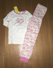 NWT Gymboree Gymmies Love Hugs Kisses Pajamas Size 7