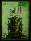Saw II 2 Flesh and Blood Microsoft Xbox 360 Complete CIB Immaculate Disc Tested