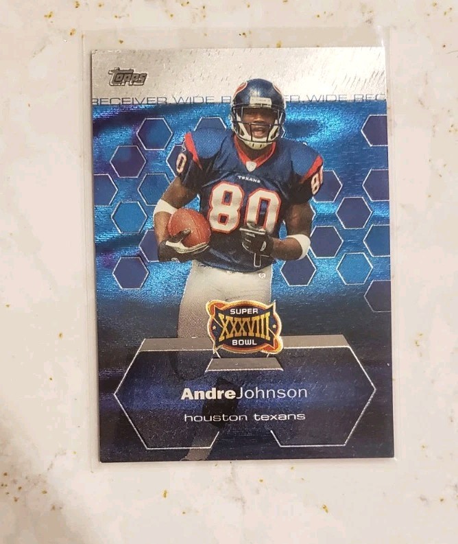 Andre Johnson Press Pass Big Numbers #13 Base