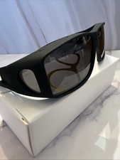 Matte Black Wrap Around Sunglasses